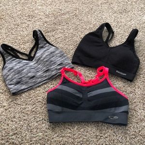 Sports Bra Bundle - Reebok and Champion XS